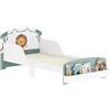 AIYAPLAY Letto per Bambini 3-8 Ann Basso con Spazio Contenitore e Sponde Lateral