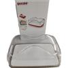 Guzzini Copriformaggio Rettangolare Gocce, Sabbia, 25.5 x 18 x h11.5 cm