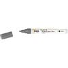 KREUL 16512 - Penna per vetro e porcellana Glitter antracite, larghezza del tratto circa 1-3 mm, vernice semitrasparente con effetto glitter, per vetro, ceramica smaltata, metallo e porcellana