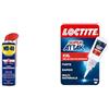 WD-40 Bundle WD-40 MUP Lubrificante Spray Doppia Posizione 500 ml & LOCTITE Super Attak Professional 20g Ocean