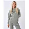 PROJECT X PARIS Felpa da donna, colore kaki, taglia S, 55% cotone,45% poliestere streetwear contemporaneo