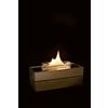 Tenderflame TE180 - Inserto per stufa in acciaio INOX, serbatoio da 1100 ml, durata circa 3 ore, inodore