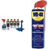WD-40 Specialist Kit Manutenzione Moto Contiene WD-40 Detergente, WD-40 Grasso Catena, WD-40 Pulitore Catena, WD-40 Pulitore Freni, WD-40 Lucidante Silicone& Prodotto Lubrificante Spray 500 ml, Bianco