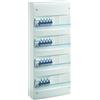 Gewiss TABELLA LOGGIO PREEQUIPATO - A VITE - 4R 52 MODULI - 1 ID 2P 63A 30MA TIPO AC + 2 ID 2P 40A 30MA TIPO AC + 1 ID 2P 63A 30MA TIPO A + 15 DISJ. 1P+N: 7 X 16A, 7 X 20A, 1 X 32A