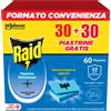 Does not apply Piastrine Antizanzare, 60 Piastrine Inodore per Zanzare Comuni E Tigre, Fino a 1