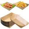 Lovesmile Barchette Finger Food 50 Pezzi Vassoi Carta per Buffet Cartone per