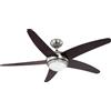 Globo Lighting Globo Design Ventilatore da Soffitto Fabiola 132 cm con Telecomando e Luce