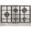 Whirlpool TGML 761 IX R Piano Cottura 5 Fuochi Su 9 Livelli Con Bruciatore Ad Alta