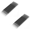Generico 12 Ricariche NERO Pilot Friction compatibile XXL per penna gel cancellabile punt