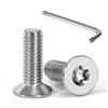 Tunejoy Viti a Testa Svasata M8 x 25 mm Vite Torx Bullone a Macchina in A