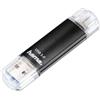 Hama Laeta Twin OTG USB 3.0 Flash Drive black 16 GB