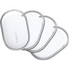 Xiaomi Smart Tag, compatibile con Dov'è di Apple e Find Hub di Android (Google), localizzatore, perfetto per bagagli/borse/valigie/portafogli/animali domestici, IP67, autonomia>1 anno,confezione da 4