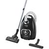 Bosch Serie 8 | aspirapolvere classico con sacchetto BGL8X329, cavo extra lungo, filtro HEPA13 lavabile, nero
