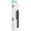0B5A99A K07 Asta Supporto Selfie Allungabile Bluetooth White Per Zte Blade A34 A35 A55
