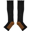 No Calze A Compressione Cerniera In Nylon Calza A Compressione Gamba Supporto 2201