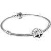 PANDORA Gioielli Bracciale Donna Argento 925 Con Charm Radici Familiari 51783