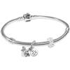 PANDORA Bracciale Da Donna Argento Set Regalo Lanterne E Margherite