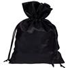 Halmakegel.com Borsa In Satin - Circa 15 X 20 Cm - Nera