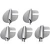 No Set di Piedini per Macchina da Cucire Hemmer da 5 Pezzi (4/5/6/7/8 Mm) K5U78339