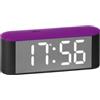ATLANTA Sveglia Con Display LED Grigio / Viola 1133/8