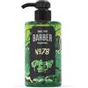 Gel Da Barba No. 78 per Uomini Trasparente Senza Schiuma Con Pompa Qualità Profe