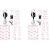 No Portabadge con Clip Retrattile per Badge con Nome per Distintivi per Donne. R8X4