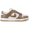 Nike Dunk low lux LX - Sneaker premium Scarpe pelle Marrone FJ2260-001 Nuovo