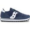 Saucony Jazz Original - Uomo Sneakers Retro Scarpe Blu S2044-316 Turnschuh Nuovo