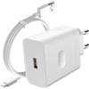 Oppo, Caricabatterie Oppo USB SuperVOOC 33W con cavo da USB verso USB-C, Bianco