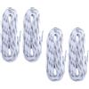 4 Pcs Lacci Per Pattinaggio Artistico Pattini Da Ghiaccio Scarpe Glitterati
