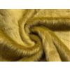 CRS Fur Fabrics Super Luxury Tessuto Sintetico Peluche Faux Fur OLIVE YELLOW Colore Olive Giallo