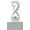 Zen Light Zen'Light - Fontana interna moderna Ammor bianco con luce LED colorata - decoraz