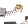 vhbw 2 Spazzole carbone per Makita 5500S 5800BR 5016NB 5100BR 5014B 5016B 5014NB