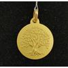FMF Pendente Oro 18K 750 Mls. Medaglia Albero Della Vita 18 Mm.