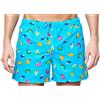 Happy Socks Pantaloni Da Bagno Blu Banana Con Fodera In Rete X-Large NWT