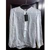 Zara Camicia Donna ZARA WOMAN Pura Seta 100% Silk Bianca Strass Nuova Cartellino XS