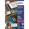 ‎Avery UK Avery C32026-25 Printable Double-Sided Satin Finish Business Cards, 10 Cards Per