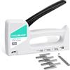 HAUSHOF Graffatrice Manuale con Levapunti, Graffe Tipo 53, 6-10 mm, Set Sparapunti con 800 Graffette (8 mm)