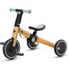 kk Kinderkraft Kinderkraft Triciclo 3in1 4TRIKE, Mini bici, Carrello, Sella regolabile, Pieghevole, da 12 mesi a 5 anni, Giallo+Blu