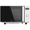 Cecotec Dishless Microonde Digital GrandHeat 2500 Flatbed Touch White. 800 W, capacità 25 L, pannello di controllo touch, 8 funzioni preimpostate, timer, blocco di sicurezza