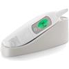 Nuvita 2071 Termometro Orecchio Bambini - Termometro Febbre con Suono e Allarme Visivo - Supporto Custodia - Pulsante Luminoso - Senza BPA - Fabbricato in EU - Design Italiano