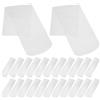 30 Pcs Pellicola Protettiva Sacchetti Termoretraibili Buste Trasparenti