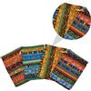 Set di 4 sacchetti regalo in stile etnico, sacchetti per caramelle, sacchetti