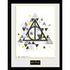 ‎GB eye GB eye Ltd Harry Potter, Deathly pixel, con stampa artistica, 30 x 40 cm, legno,