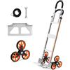 Carrello Saliscale Capacità Di Salita Scale 150 Kg, Carrello Pieghevole in Lega