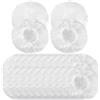 No Copri Cuffie Estensibili da 500 Paia, Auricolari Monouso per K712, K702, K7948