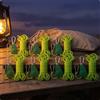 8 Pieces Tirante Antivento Riflettente Intrecciata Cavo Tenda con Tenditore
