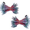 No 100PZ WS2811 LED Pixel Light String Pubblicità Luce Perforata Un Co3388