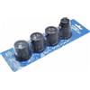 4 Pieces Lente Gioielliere 5x 10x 15x 20x Base Rotonda Lente da Gioielliere 20x