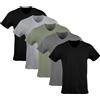 Does not apply V-Neck T-Shirts, Multipack Maglietta Intima Uomo (Pacco Da 5)